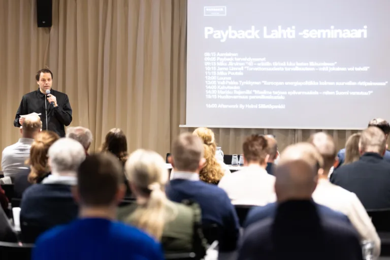 Payback Seminaarissa inspiroidutaan Lahesta maailmalle – pe 5.2.2027
